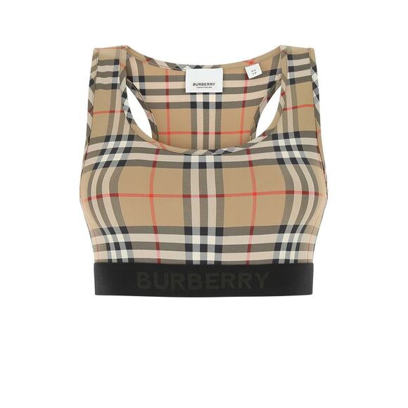 Burberry Women Printed Stretch Nylon Top